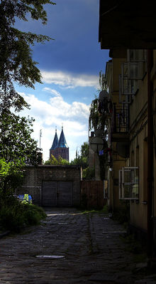 Płockie podwórka
podwórko przy ul. Kolegialnej
