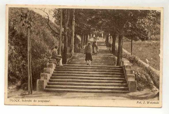 Schody do przystani
Fot. J. Wołyński
