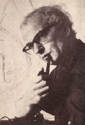 Stefan Themerson
ur. 25 stycznia 1910 w Płocku, zm. 6 września 1988 w Londynie - wszechstronny artysta, prozaik, poeta, eseista, filozof, filmowiec i kompozytor, a także twórca koncepcji poezji semantycznej.
Urodził się w Płocku, w rodzinie lekarskiej. Studiował fizykę i architekturę w Warszawie. W 1927 rozpoczął eksperymenty z fotografią i filmem - zajmował się m.in. fotogramami i fotomontażami.
