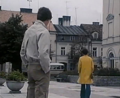 Scena z filmu "Zielona Miłość" reż. Stanisław Jędryka
Plac 13-tu Straconych, w głębi ul. Kwiatka

