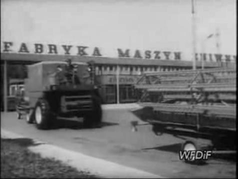 Fabryka Maszyn Żniwnych (1977)
kadr z Polskiej Kroniki Filmowej 1977
