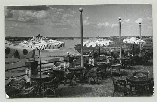 Taras kawiarni PTTK (lata 60-te)
