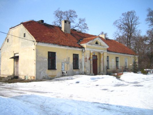 Ciechomice zimą
Biblioteka w Ciechomicach
