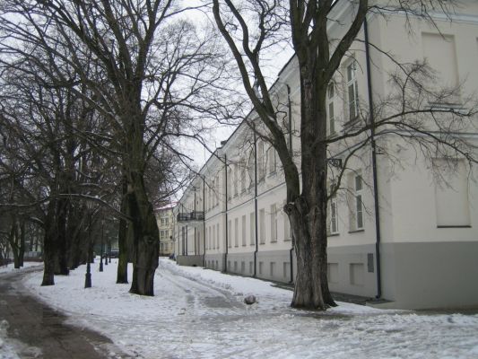 Gmach Sądu od strony Wisły.
