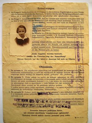 zgłoszenie ewidencyjne ludności
