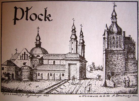 Kopia miedziorytu z 1822r
zbiory Zamku Królewskiego
