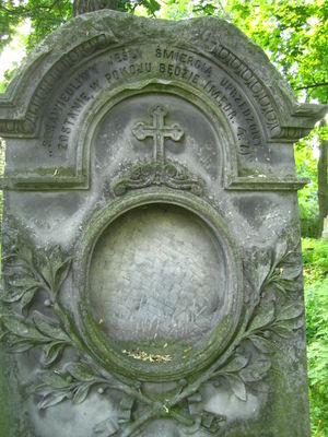 Cmentarz Ewangelicki
Słowa kluczowe: cmentarz ewangelicki K.Wielkiego jaca nagrobek