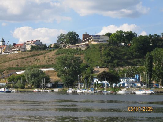 Przystań "Morka"
widok od strony Wisły
