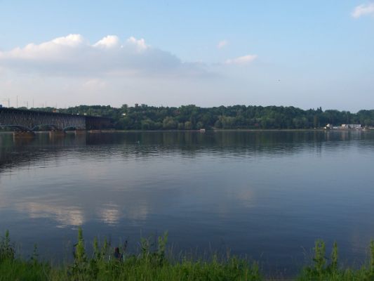 Wisła
W tle widać płockie ZOO

