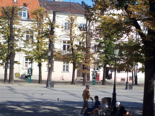 Stary Rynek
wczesna jesień na Starym Rynku, widok z Kamienicy DD
