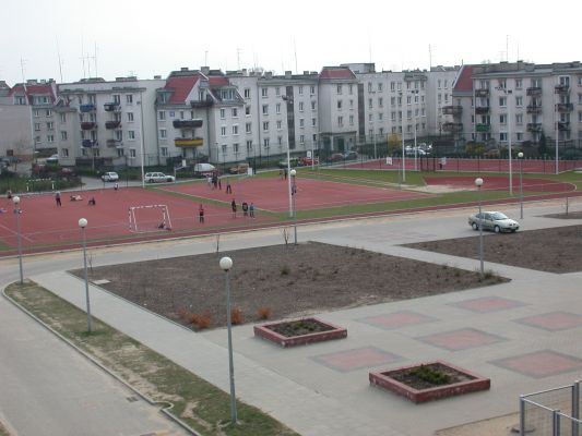 Boisko juz gotowe
Boisko szkolne na Podolszycach Południowych
