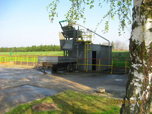 Oczyszczalnia ścieków komunalnych dla miasta Płocka w Maszewie
Piaskownik
