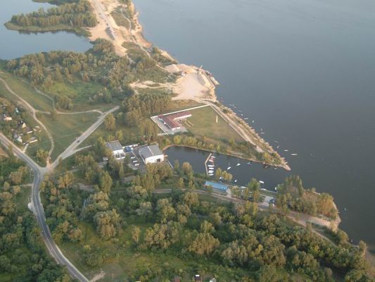 Zabudowania Klubu Żeglarskiego Orlenu (dawny "RUMPEL")
