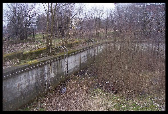 stary odkryty basen
Borowiczki
