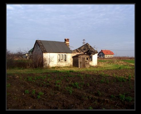 Stara chałupa w Szeligach
