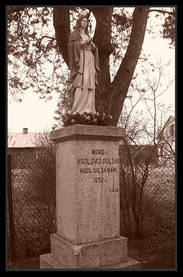 Figurka w Borowiczkach
