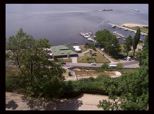 Port jachtowy
widok z wieży szlacheckiej
