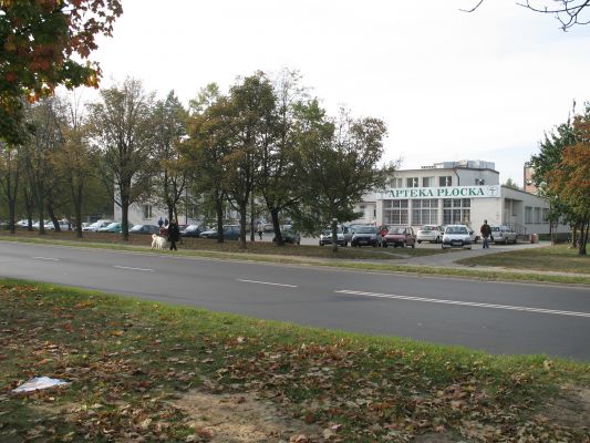 Apteka Płocka na Miodowej od strony Łukasiewicza
Uwaga: Duży plik (ok. 3 MB)
