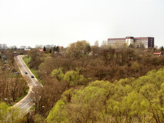 Widok na jar Brzeźnicy i Szpital Wojewódzki
