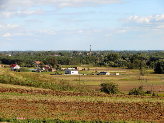 Widok w kierunku Borowiczek
Okolice Grabówki
