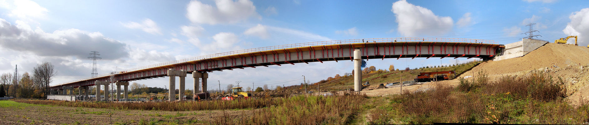 Budowa estakady nad ul. Grabówka
