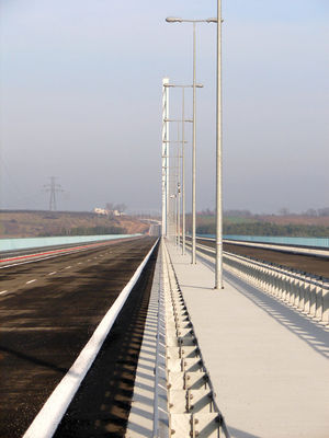 Nowy most od strony Radziwia
