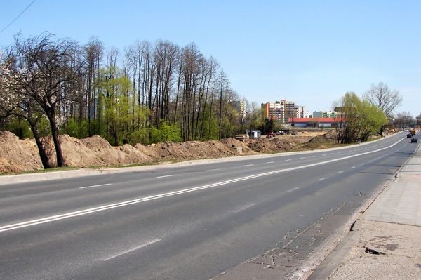Budowa drugiej nitki ul. Wyszogrodzkiej
Kwiecień 2007
