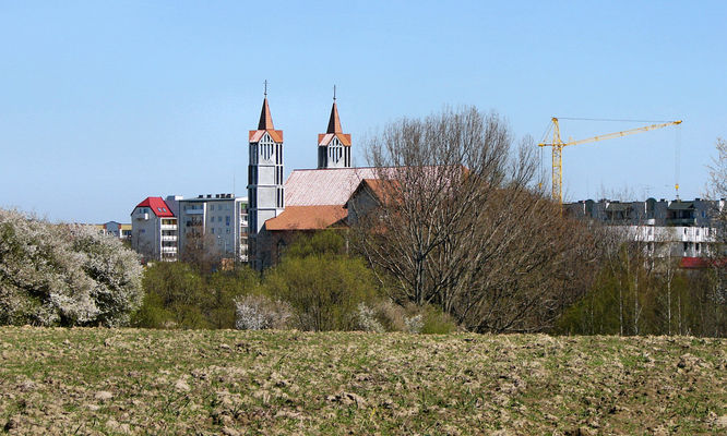 Kościół św. Wojciecha od strony południowej
