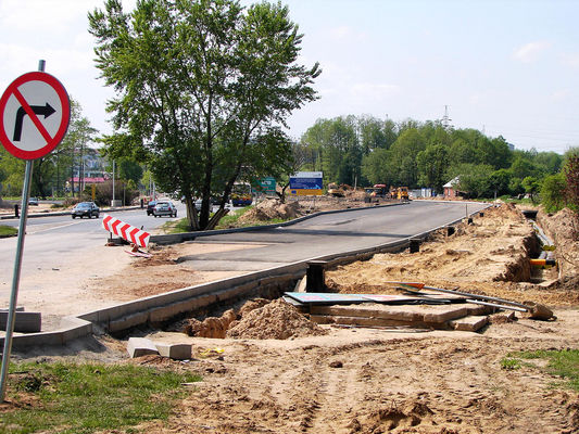 Budowa drugiej nitki ul. Wyszogrodzkiej
Maj 2007
