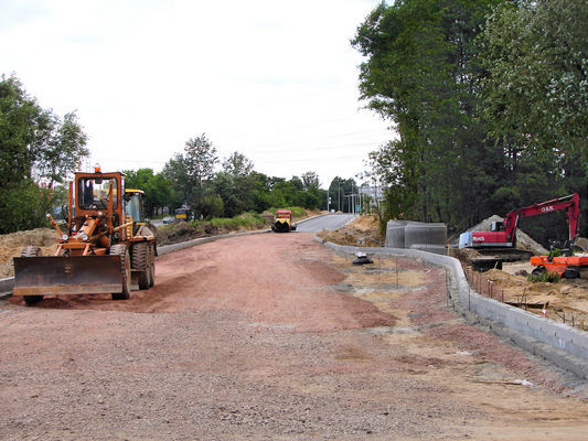 Budowa drugiej nitki ul. Wyszogrodzkiej
Czerwiec 2007
