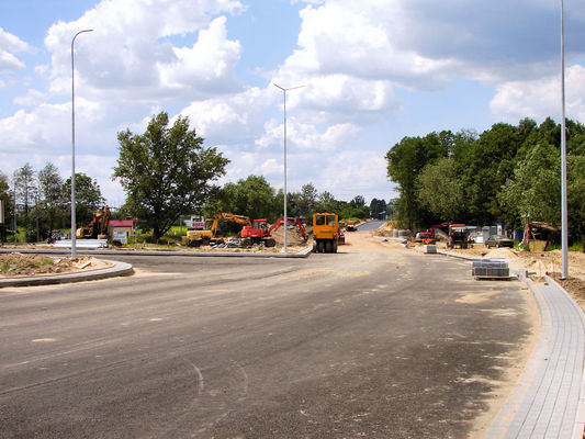 Budowa drugiej nitki ul. Wyszogrodzkiej
Czerwiec 2007
