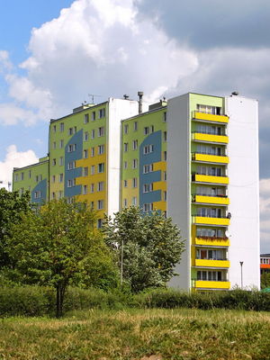 Najstarsze budynki Podolszyc Północ, al. Armii Krajowej
