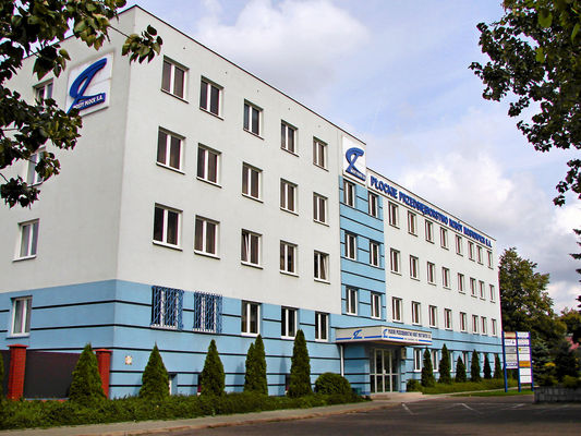 Biurowiec PPRM
Wkrótce zostanie zburzony pod budowę Galerii Mosty
