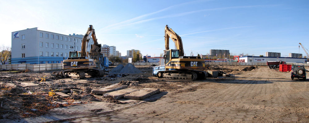 Koniec prac przygotowawczych do budowy Galerii Mosty
Listopad 2007
