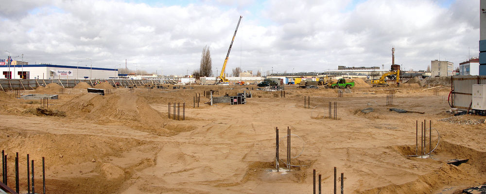 Budowa Galerii Mosty
Luty 2008
