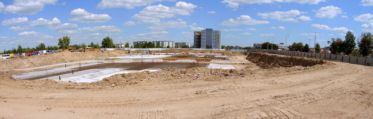 Budowa Galerii Mazovia
Lipiec 2008
