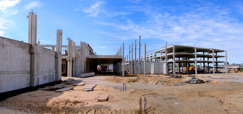 Budowa Galerii Mosty
