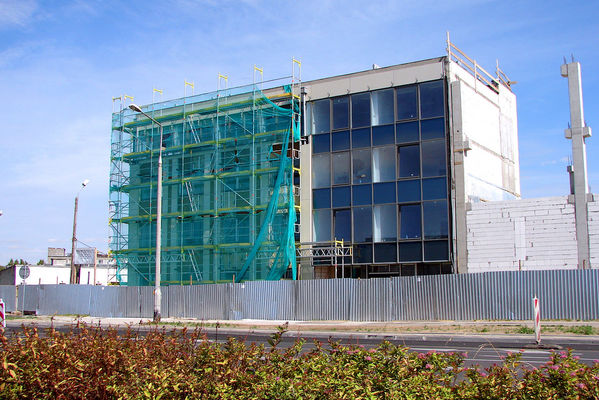 Budowa nowego biurowca PPRM - Galeria Mosty
Sierpień 2008
