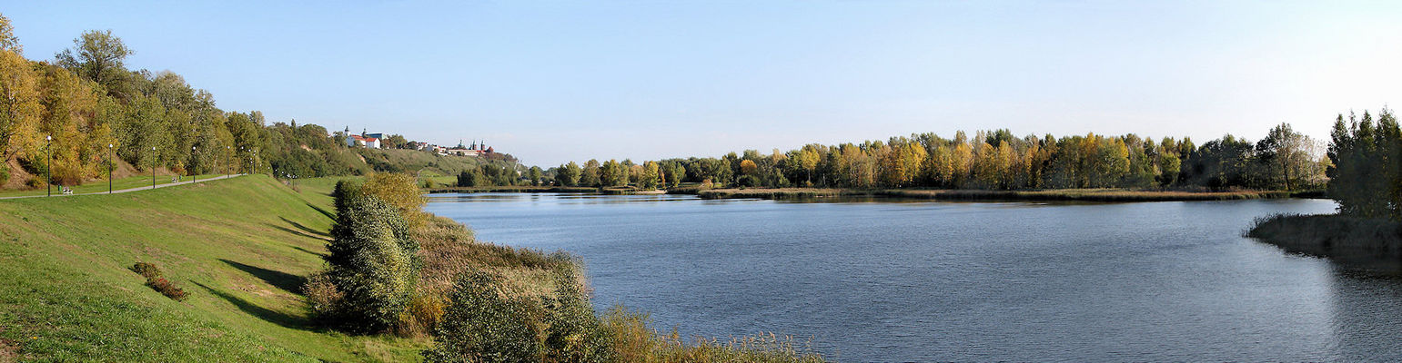 Deptak wzdłuż Sobótki
