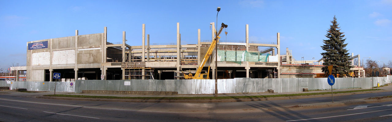 Budowa Galerii Mosty
Grudzień 2008
