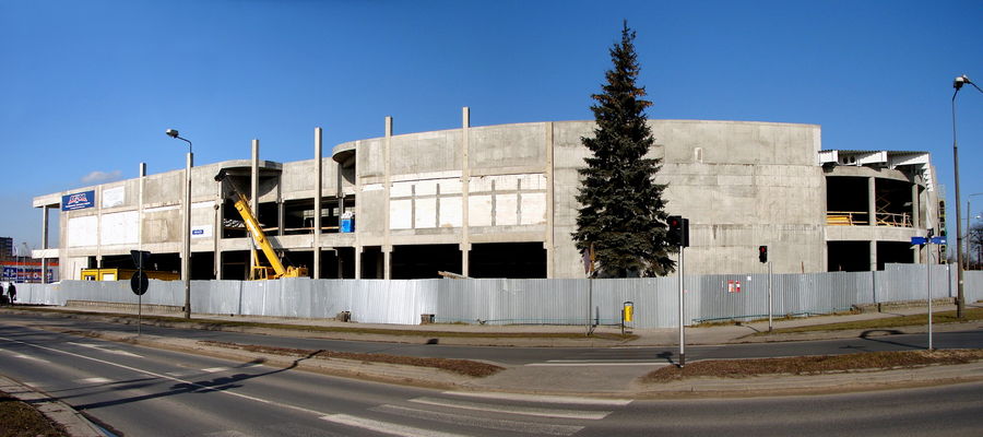 Budowa Galerii Mosty 
Luty 2009
