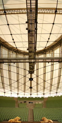 Widok ze sceny amfiteatru
