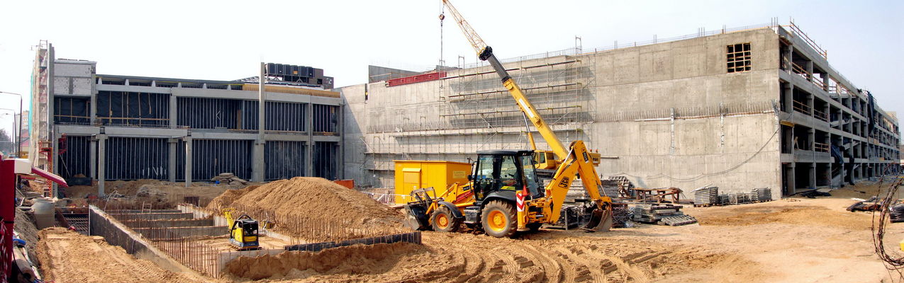 Budowa Galerii Mosty
Kwiecień 2009


