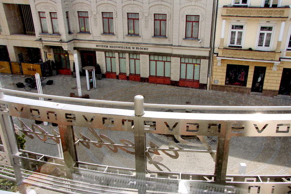 Kino Przedwiośnie
Widok z ostatniego piętra na ul. Tumską
