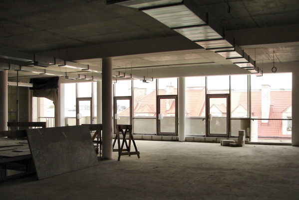 Wnętrze nowego skrzydła Muzeum Mazowieckiego
