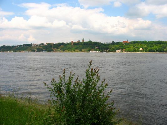 Panorama Płocka od strony Radziwia

