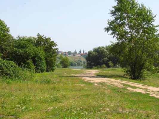 Widok z Sobótki na Katedrę
