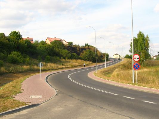 ul. Grabówka w okolicach Cholerki
