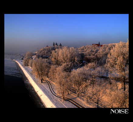 Wzgórze Tumskie zimą...
Słowa kluczowe: tumy Wisła katedra