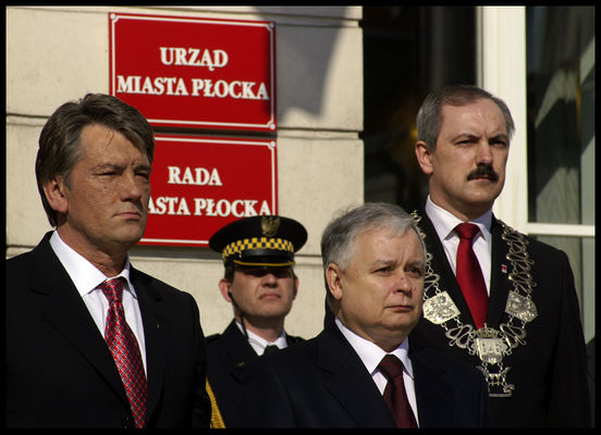 Wizyta Prezydenta Ukrainy Wiktora Juszczenki w Płocku
